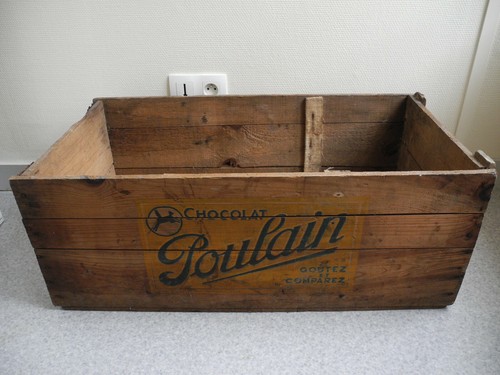 Rare ancienne caisse bois - rare,