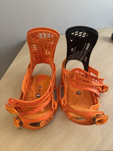 Burton orange snowboard - burton,