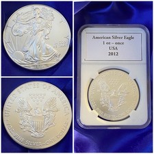 Pièce argent pur 999 American