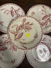 5 Assiette Creuse Gien Cactus