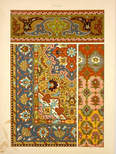 Style persan tapis perse - , xvi