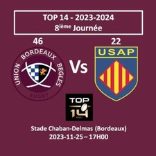 MAGNET  RUGBY UNION BORDEAUX