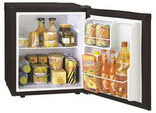 Mini Frigo Noir 38L Mini Bar Fridge Bar TOTALEMENT SILENCIEUX réfrigérateur