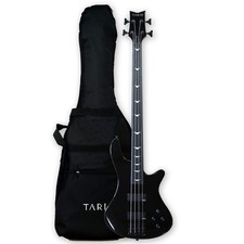 TARIO Black 4 String Fretless
