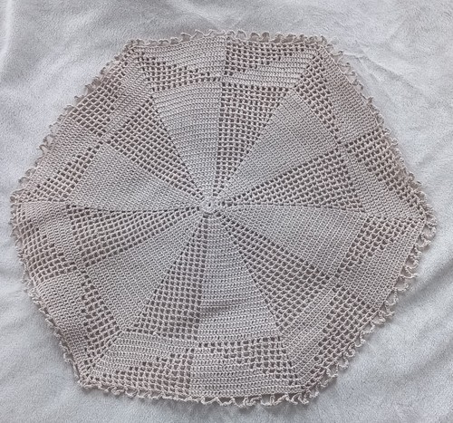 Napperon ancien beige - ,