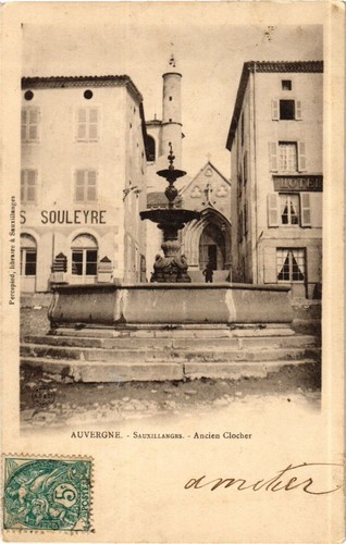 Cpa auvergne sauxillanges - -,