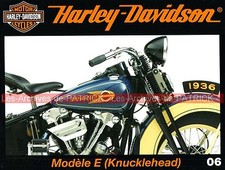 HARLEY DAVIDSON 1000 E Knucklehead de 1936 Californie du Sud Side Car MOTO HD