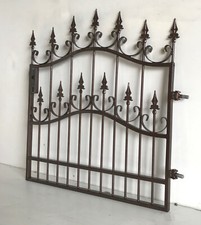 Porte Du Jardin Porte Métal Fer Forgé Roma-GT100/100S Feu Galvanisé