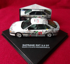 RENAULT safrane RXT 2.2 DT française des jeux, équipe cycliste 1/43em Vitesse