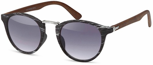 Lunettes soleil aspect bois - de,