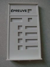 Ancien jouet Scalextric tableau d'affiche circuit 24 diorama voiture miniature