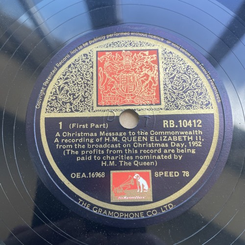 78rpm queen elizabeth - h.m.,