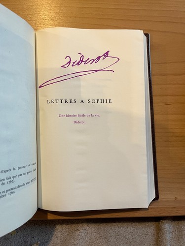 Denis diderot lettres - lettres, à