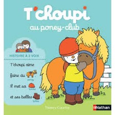 Livre T'choupi au poney club
