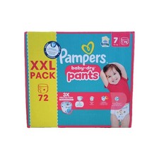 XXL Pack 72 Couches Pampers Baby dry Pants Taille 7(15+Kg)