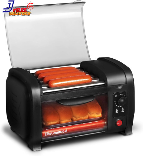 Hot dog roller machine cooker - hot,