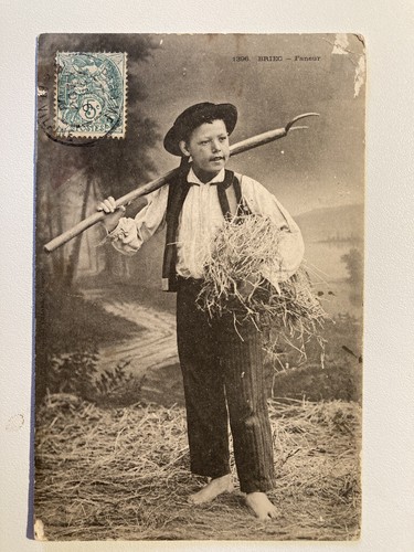 Cpa briec faneur 1906 - -,