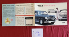 N° 5357 bis / PEUGEOT 403