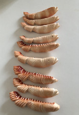 9 Portes couteaux sculpté en coquillage