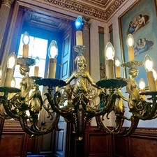 imposant lustre français en