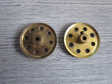 MECCANO: 2 poulies a moyeu