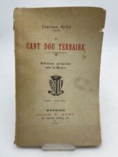 Li cant dou terraire. Edicioun poupulàri emé la Musico