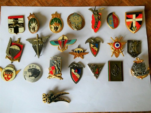 Lot insignes para - lot, divers