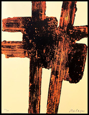 Pierre Soulages Lithographie
