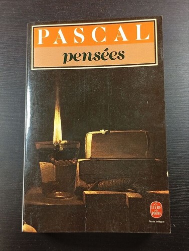 Pensees blaise pascal - |,