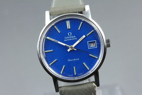 Omega geneve cadran bleu - cadran,