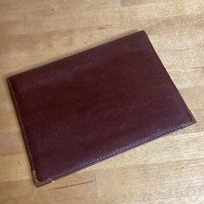 Portefeuilles bordeaux cuir - portefeuilles,