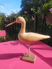 Grande sculpture d'oiseau