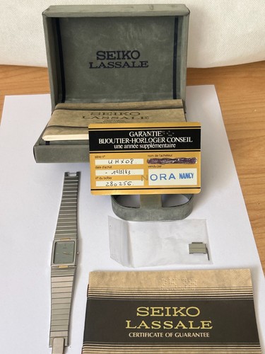 Seiko lassale vintage 1983 - seiko,