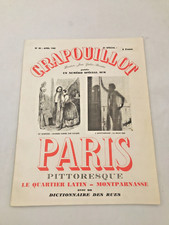 Crapouillot Paris Pittoresque - N°48 - Jean Galtier Boissière - 1960