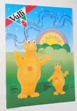 VULLI FEUILLET A4 JOUETS ANCIENS CASIMIR ET MASCOTTE COUPE DU MONDE USA 1994
