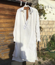 Chemise ancienne en coton de grand père ou grand-mère costume d’époque taille 40