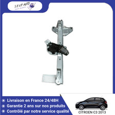 ?? MECANISME+MOTEUR LEVE-GLACE AVANT DROIT CITROEN C3 2009- ➤9222FP ♻️