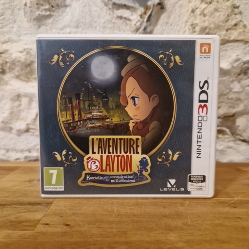 Aventure layton nintendo 3ds - layton,