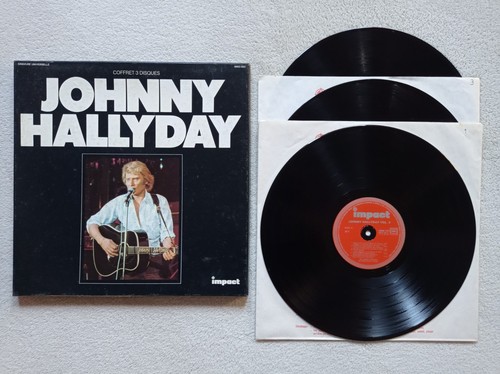 Coffret 33t johnny - lp,