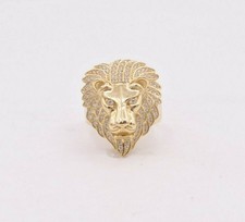 Bague Tête De Lion Rugissant