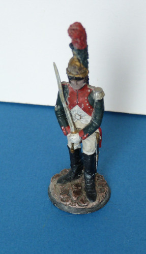 Soldat plomb etain officier - de,
