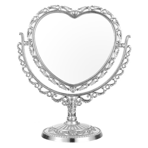 Miroir maquillage forme de - ,