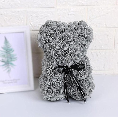 Ourson rose gris idée - ourson, de