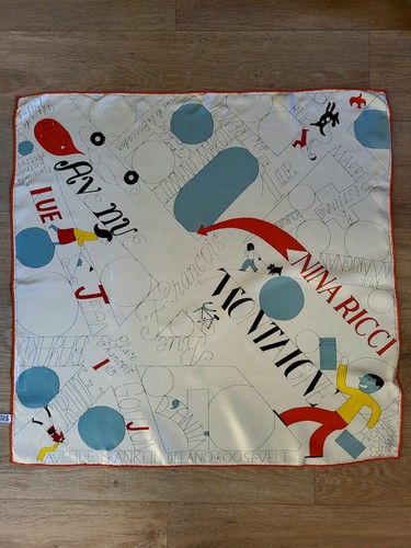 Carré soie foulard nina - ,