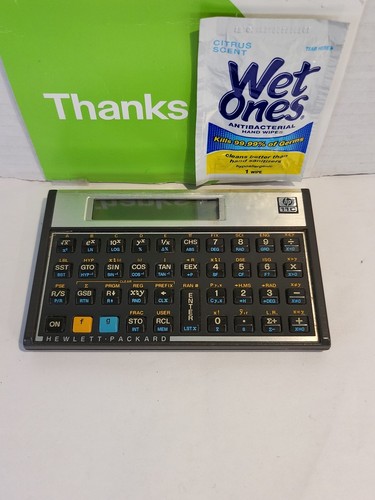 Vintage hewlett packard 11c - packard, hp-11c