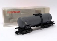 FLEISCHMANN Piccolo 8485 / Wagon Citerne EVA, Druk Silowagen Ép.IV Échelle N