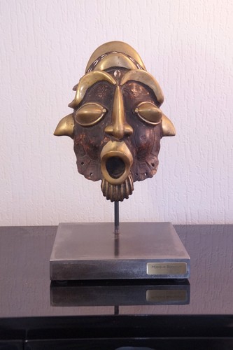 Masque bamoun art africain - masque,