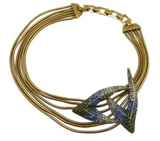 COLLIER VINTAGE THIERRY MUGLER 40 CMS