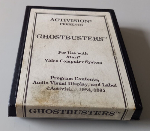 Jeu atari 2600 ghostbusters - jeu,