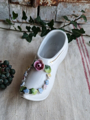 Ancienne chaussure porcelaine - ancienne,